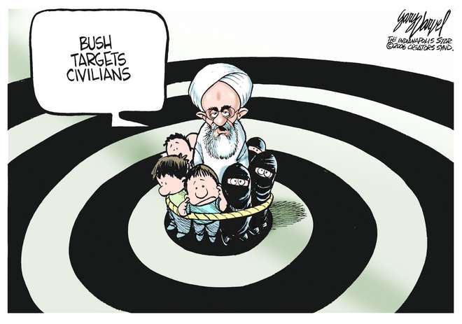 Editorial Cartoons by Gary Varvel – gv0131c – 31 January 2006