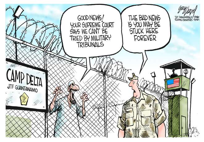 Editorial Cartoons by Gary Varvel – gv0630c – 30 June 2006