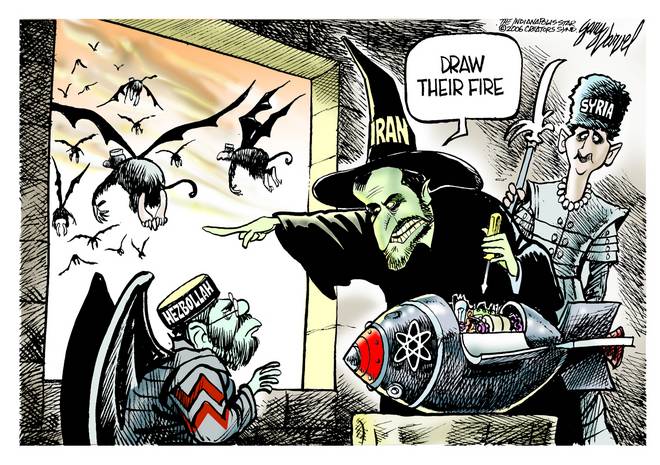 Editorial Cartoons by Gary Varvel - gv0720cd - 20 July 2006 