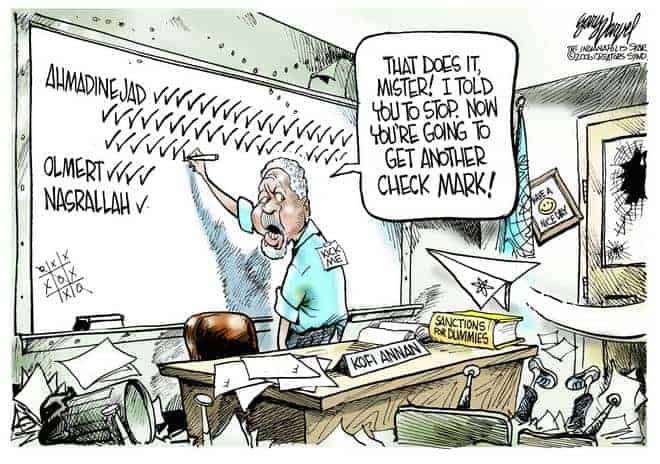 Editorial Cartoons by Gary Varvel – gv0901cd – 01 September 2006