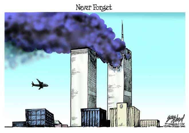 Editorial Cartoons by Gary Varvel - gv0911bcd - 11 September 2006 