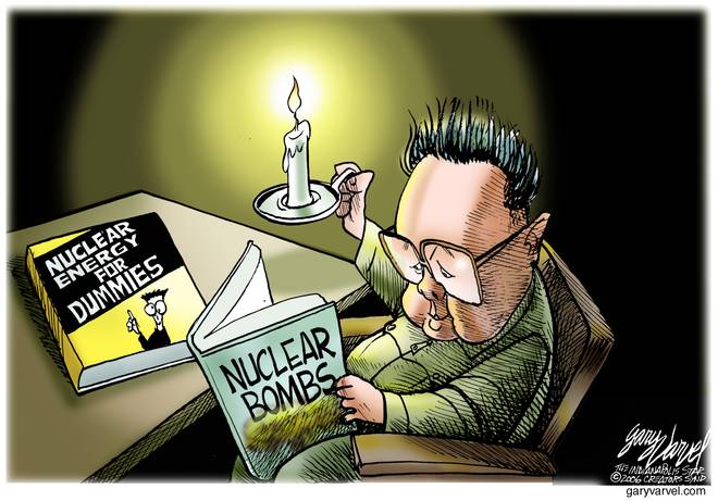 Editorial Cartoons by Gary Varvel - gv1023bcd - 23 October 2006 