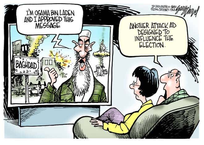 Editorial Cartoons by Gary Varvel - gv1101cd - 01 November 2006 