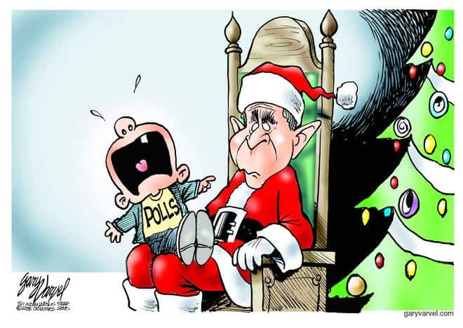Editorial Cartoons by Gary Varvel - gv1215cd - 15 December 2006 