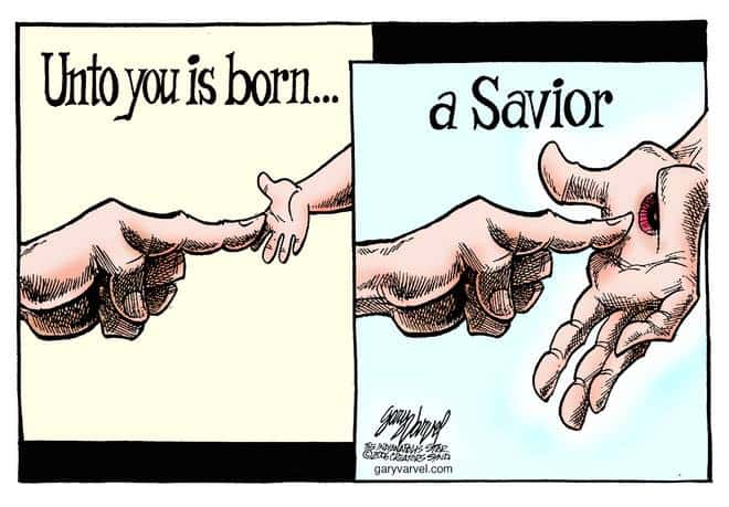 Two Hands And Two Hands, Unto You A Savior Is Born