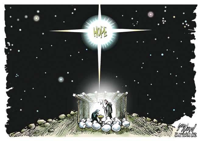 Editorial Cartoons by Gary Varvel - gv1222ccd - 22 December 2006 