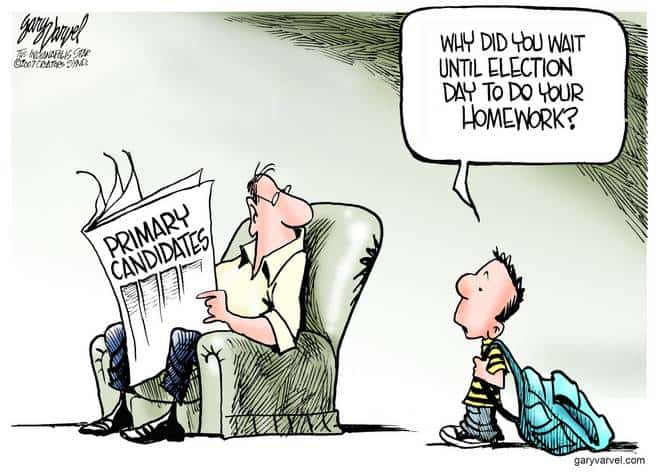 Editorial Cartoons by Gary Varvel – gv20070508cd – 08 May 2007