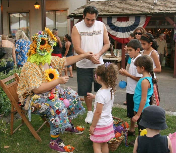 Sunshine the clown and friends. Sunshine the clown and friends.