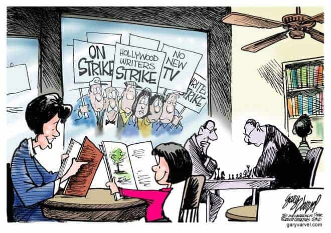 Editorial Cartoons by Gary Varvel – gv20071106cd – 06 November 2007