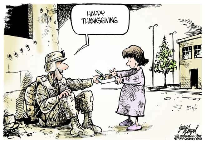 Editorial Cartoons by Gary Varvel – gv20071121bcd – 21 November 2007