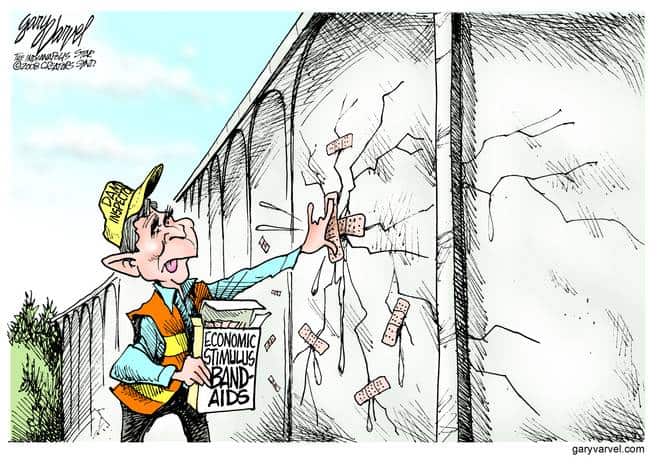 Editorial Cartoons by Gary Varvel – gv20080121cd – 21 January 2008
