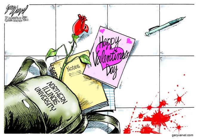 Editorial Cartoons by Gary Varvel - gv20080218acd - 18 February 2008 