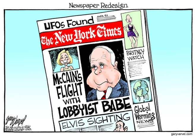 Editorial Cartoons by Gary Varvel – gv20080222cd – 22 February 2008
