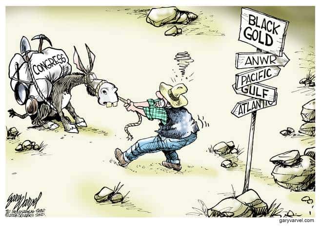 Editorial Cartoons by Gary Varvel – gv20080613cd – 13 June 2008