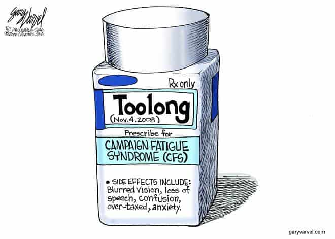 Editorial Cartoons by Gary Varvel – gv20081026cd – 26 October 2008