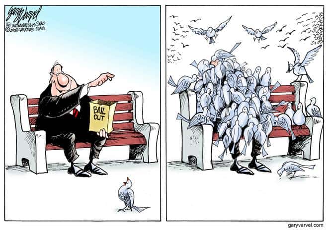 Editorial Cartoons by Gary Varvel – gv20081113cd – 13 November 2008