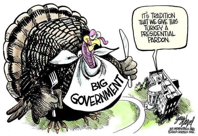 Editorial Cartoons by Gary Varvel – gv20081126cd – 26 November 2008
