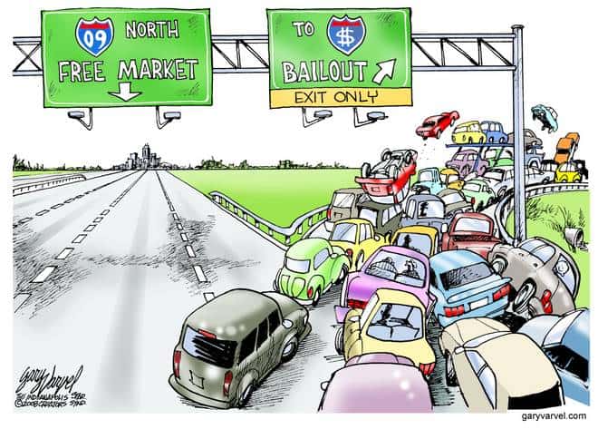Editorial Cartoons by Gary Varvel - gv20081203cd - 03 December 2008 