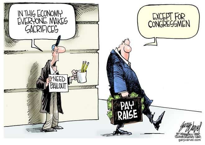 Editorial Cartoons by Gary Varvel – gv20081222acd – 22 December 2008