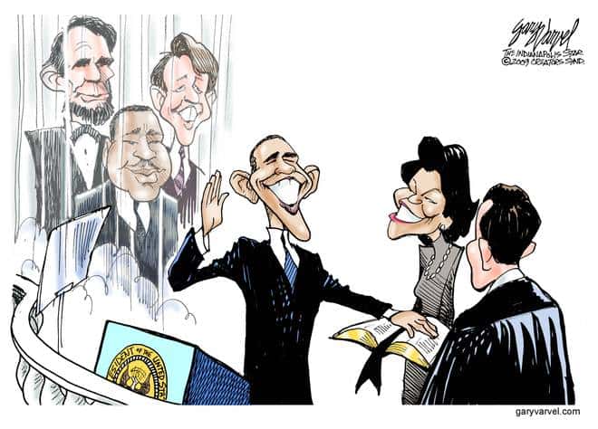 Editorial Cartoons by Gary Varvel – gv20090120cd – 20 January 2009