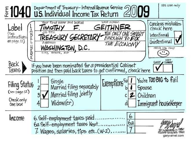 Editorial Cartoons by Gary Varvel – gv20090128cd – 28 January 2009