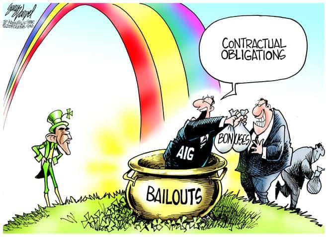 Editorial Cartoons by Gary Varvel - gv20090317acd - 17 March 2009 
