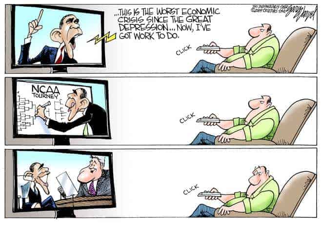 Editorial Cartoons by Gary Varvel – gv20090320cd – 20 March 2009