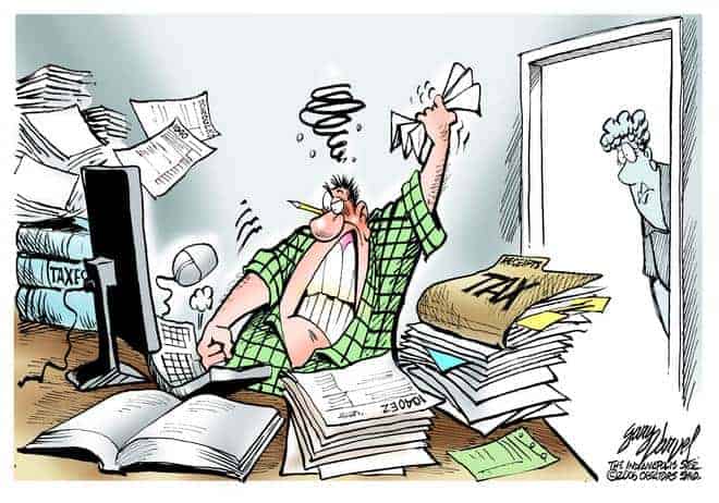 Editorial Cartoons by Gary Varvel – gv20090415cd – 15 April 2009