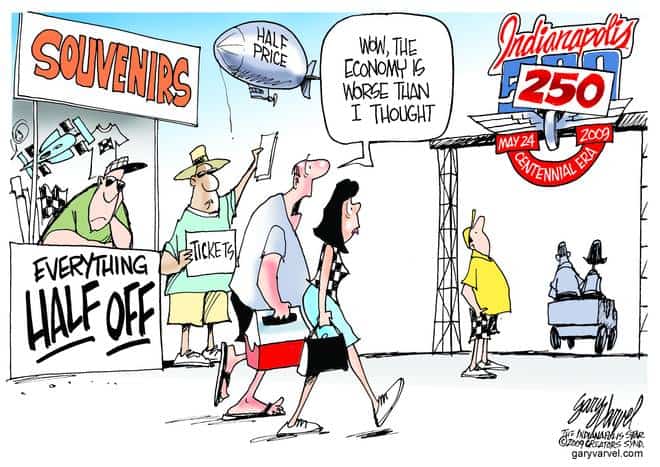 Editorial Cartoons by Gary Varvel – gv20090522acd – 22 May 2009