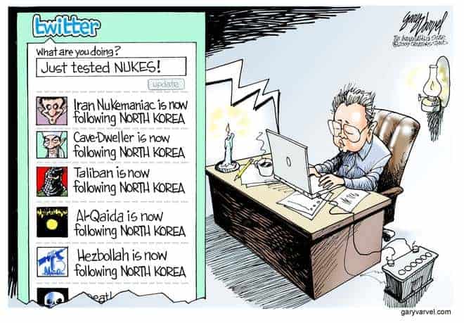 Editorial Cartoons by Gary Varvel – gv20090527cd – 27 May 2009