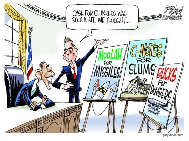 Editorial Cartoons by Gary Varvel – gv20090803acd – 03 August 2009