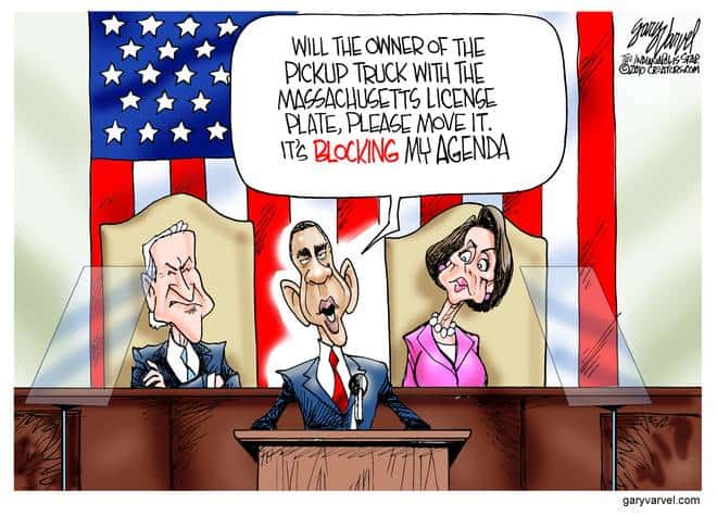 Editorial Cartoons by Gary Varvel – gv20100124cd – 24 January 2010