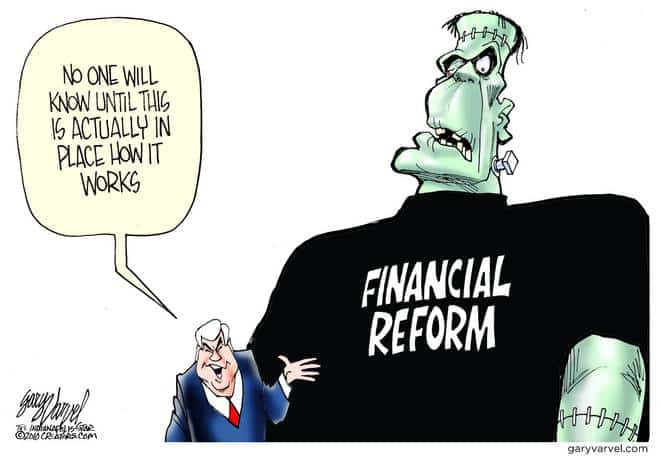 Frankly, Financial Reform Is A Monster