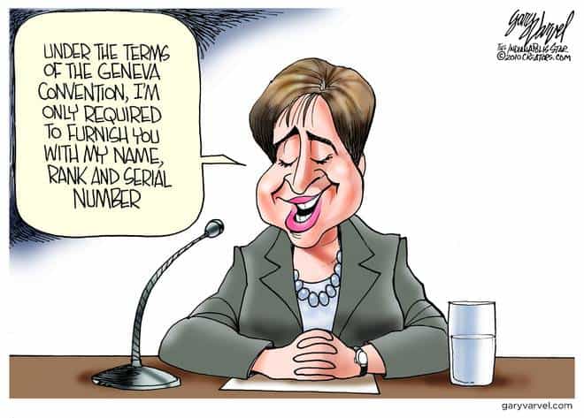 Elena Kagan Gives the Time Tested No Response, To Questions