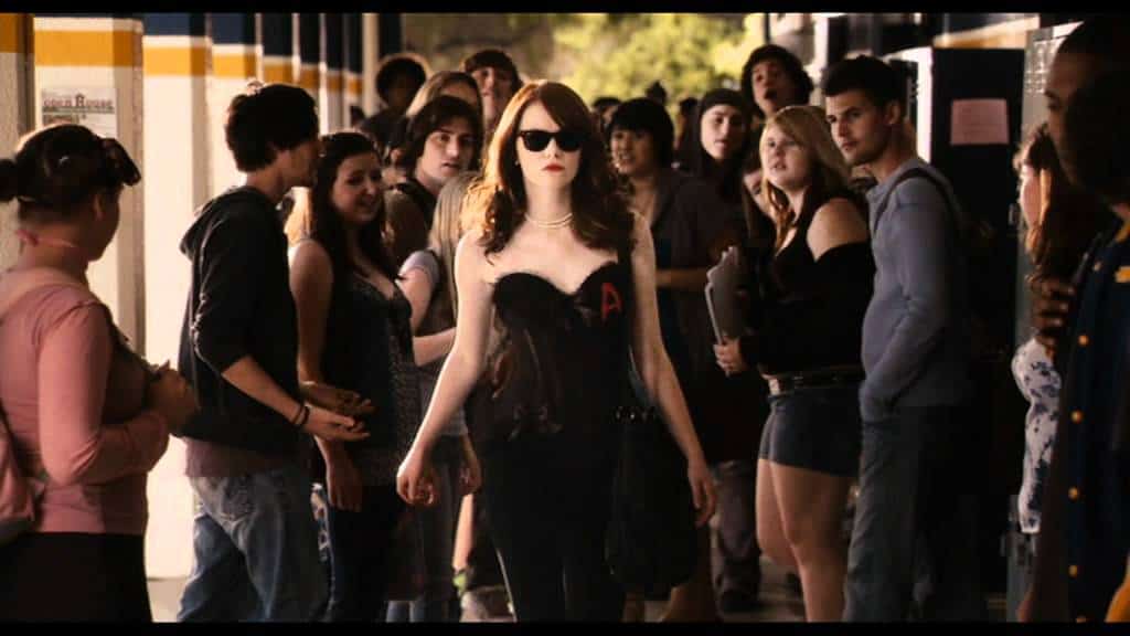 Easy A Film Review 1 scene from Easy A.