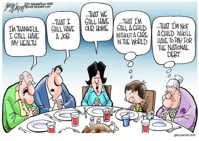 Thanksgiving Thoughts - Change We Can All Be Thankful For
