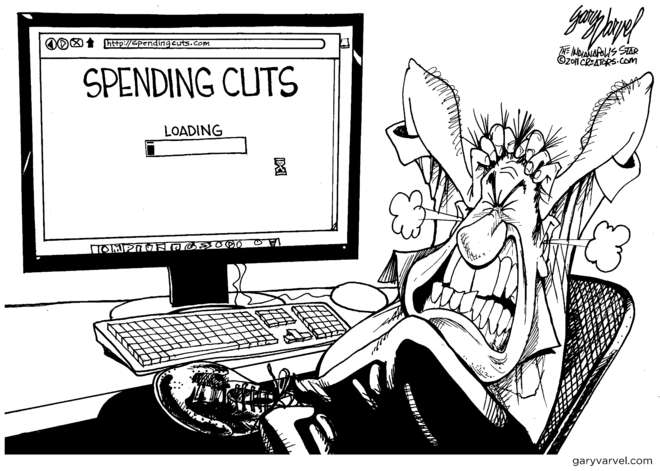 Editorial Cartoons by Gary Varvel - gv2011110403dBP - 03 April 2011 