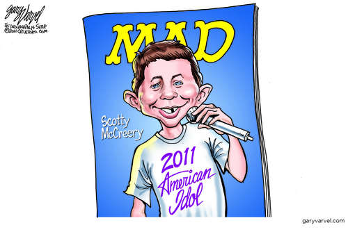 Editorial Cartoons by Gary Varvel – gv2011110527dAPC – 27 May 2011