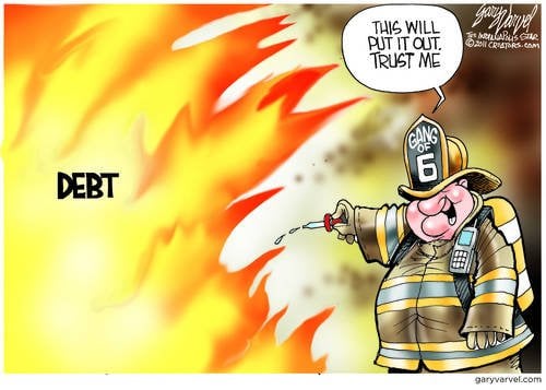 Congress To Extinguish Inferno With Eyedropper