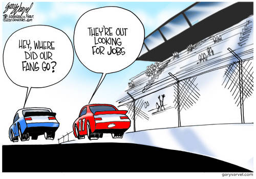 Where Have The Racing Car Fans Gone?