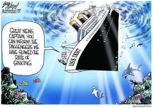 Great News, Captain Obama, We Slowed The Rate Of Sinking