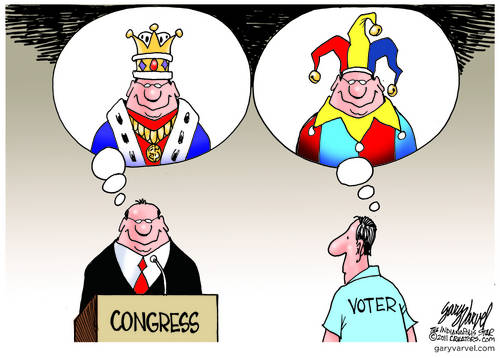 Make Me King Of Congress… But You Are A Jester.