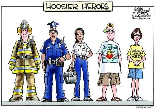 Editorial Cartoons by Gary Varvel - gv2011110817dAPC - 17 August 2011 