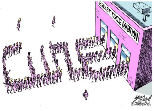 Pretty In Pink, Lining Up For A Cure