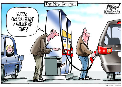 The New Normal: Too Poor To Buy A Gallon Of Gas