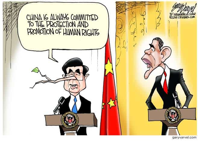 Obama Prompts Hu on Human Rights, Hows That Working For You? Obama Prompts Hu on Human Rights, Hows That Working For You?