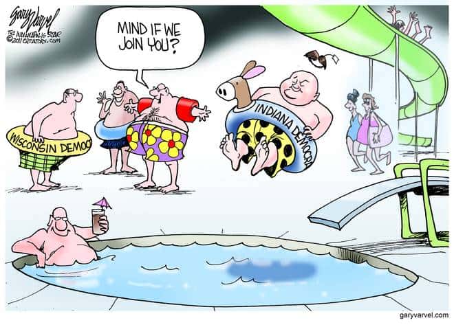 Editorial Cartoons by Gary Varvel - gv2011110223cd - 12 November 2011 