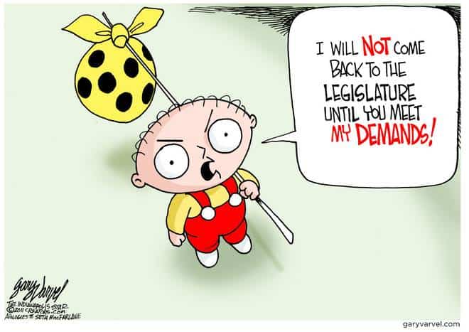 Editorial Cartoons by Gary Varvel - gv2011110308cd - 12 November 2011 