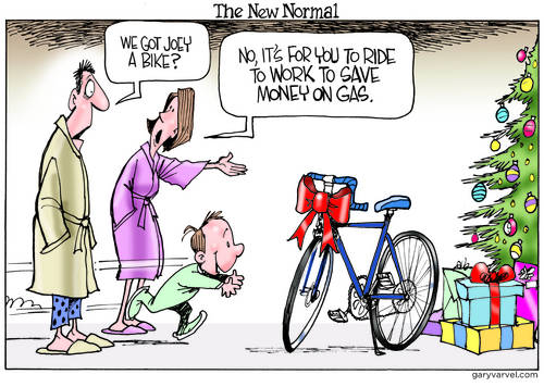 Dad Gets A Bike For Christmas – Loses His Car