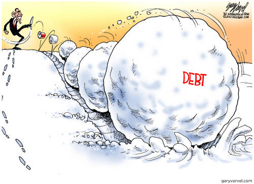 Obama Climbs The Hill, Kicks Small Can Down The Road